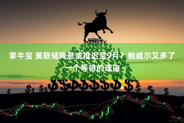 掌牛宝 美联储降息或推迟至9月？鲍威尔又多了一个等待的理由