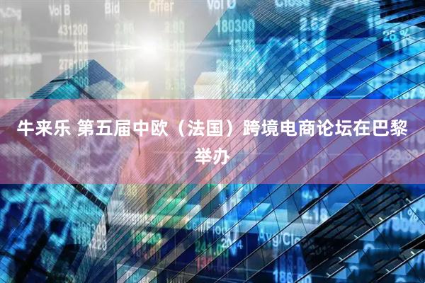 牛来乐 第五届中欧（法国）跨境电商论坛在巴黎举办