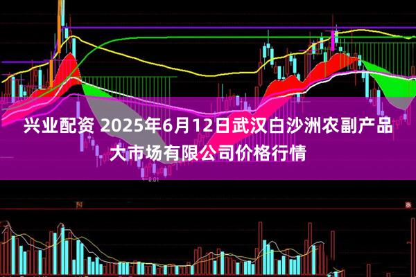 兴业配资 2025年6月12日武汉白沙洲农副产品大市场有限公司价格行情